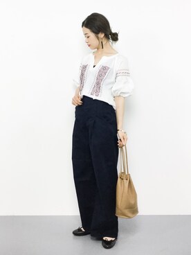 isaさん（レディース・155cm）の夏コーディネート