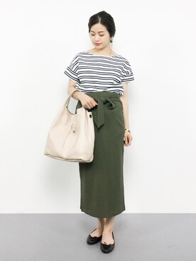 isaさん（レディース・155cm）の夏コーディネート