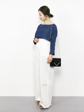 isaさん（レディース・155cm）の夏コーディネート