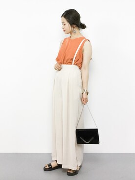 isaさん（レディース・155cm）の夏コーディネート