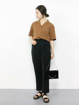 isaさん（レディース・155cm）の夏コーディネート