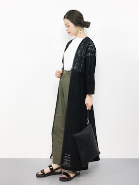 isaさん(レディース・155cm)の夏コーディネート