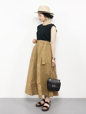 isaさん(レディース・155cm)の夏コーディネート