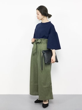 isaさん（レディース・155cm）の夏コーディネート