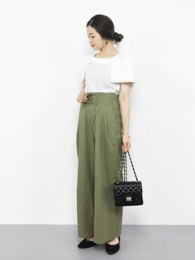 isaさん（レディース・155cm）の夏コーディネート