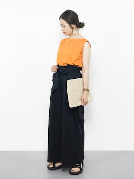 isaさん（レディース・155cm）の夏コーディネート