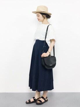 isaさん(レディース・155cm)の夏コーディネート