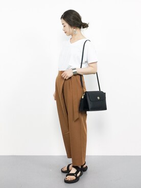 isaさん（レディース・155cm）の夏コーディネート