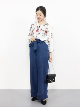 isaさん（レディース・155cm）の夏コーディネート