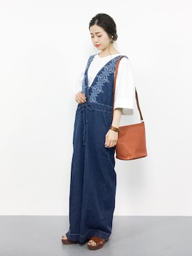 isaさん(レディース・155cm)の夏コーディネート