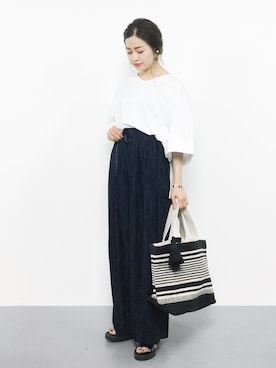 isaさん(レディース・155cm)の夏コーディネート