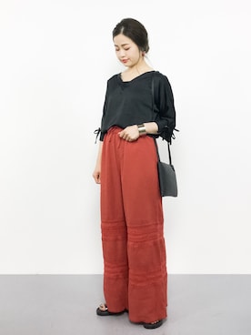 isaさん（レディース・155cm）の夏コーディネート