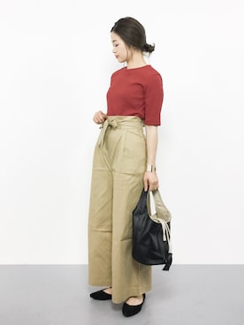 isaさん（レディース・155cm）の夏コーディネート