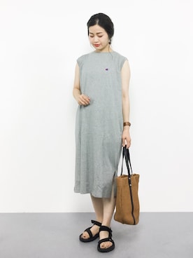 isaさん（レディース・155cm）の夏コーディネート