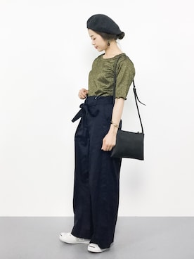 isaさん（レディース・155cm）の夏コーディネート