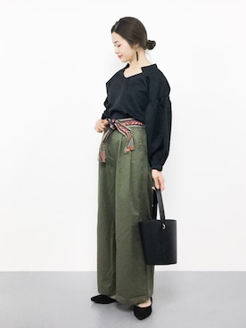 isaさん（レディース・155cm）の夏コーディネート