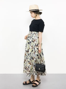 isaさん（レディース・155cm）の夏コーディネート