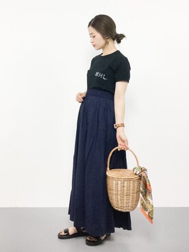 isaさん（レディース・155cm）の夏コーディネート