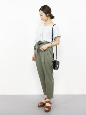 isaさん（レディース・155cm）の夏コーディネート