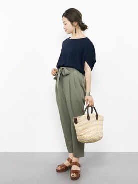 isaさん（レディース・155cm）の夏コーディネート