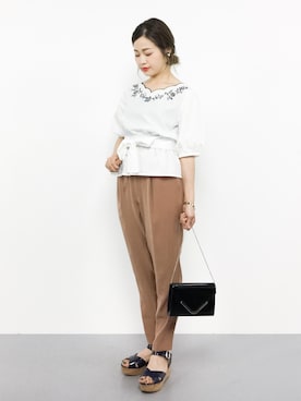 isaさん（レディース・155cm）の夏コーディネート