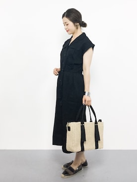 isaさん（レディース・155cm）の夏コーディネート