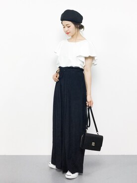 isaさん（レディース・155cm）の夏コーディネート