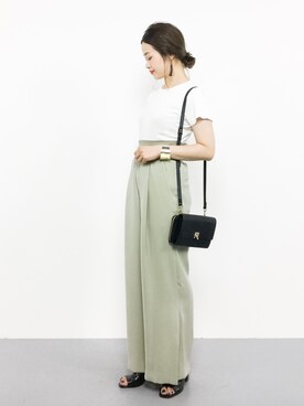 isaさん（レディース・155cm）の夏コーディネート