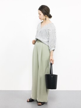 isaさん（レディース・155cm）の夏コーディネート