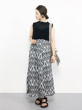 isaさん（レディース・155cm）の夏コーディネート