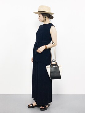 isaさん（レディース・155cm）の夏コーディネート