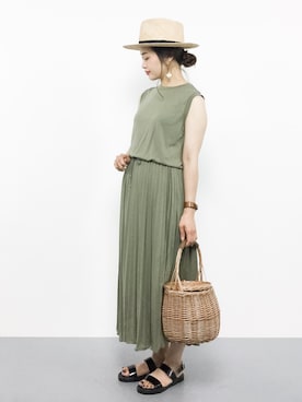 isaさん(レディース・155cm)の夏コーディネート