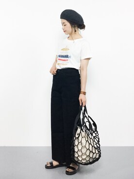 isaさん（レディース・155cm）の夏コーディネート