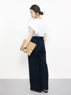 isaさん（レディース・155cm）の夏コーディネート