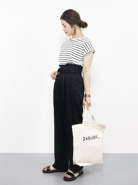 isaさん（レディース・155cm）の夏コーディネート