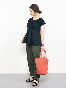 isaさん（レディース・155cm）の夏コーディネート