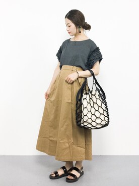 isaさん(レディース・155cm)の夏コーディネート