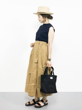 isaさん(レディース・155cm)の夏コーディネート