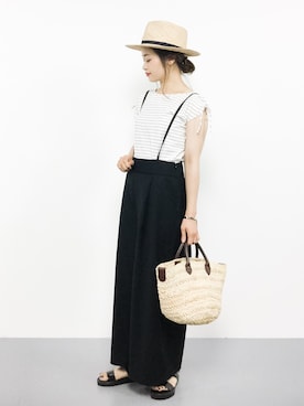 isaさん(レディース・155cm)の夏コーディネート