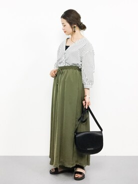 isaさん（レディース・155cm）の夏コーディネート