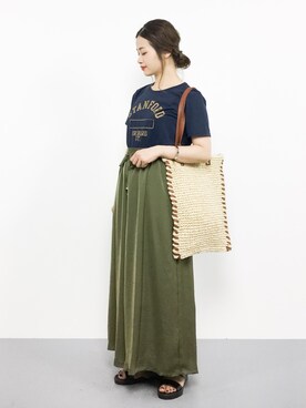 isaさん（レディース・155cm）の夏コーディネート