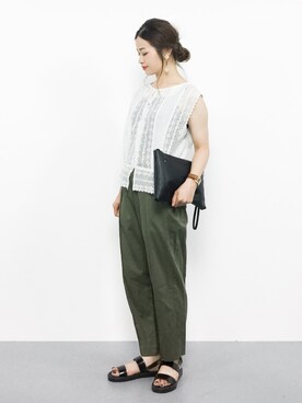 isaさん（レディース・155cm）の夏コーディネート