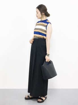 isaさん（レディース・155cm）の夏コーディネート