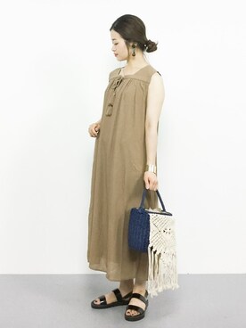 isaさん（レディース・155cm）の夏コーディネート