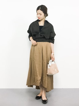 isaさん（レディース・155cm）の夏コーディネート