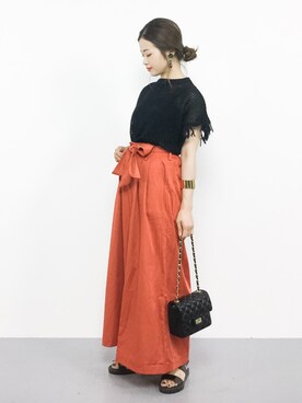 isaさん（レディース・155cm）の夏コーディネート