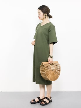 isaさん(レディース・155cm)の夏コーディネート