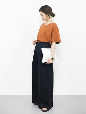 isaさん（レディース・155cm）の夏コーディネート