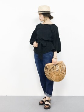 isaさん(レディース・155cm)の夏コーディネート