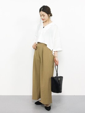 isaさん（レディース・155cm）の夏コーディネート